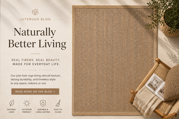 Durable Rug Choices for Airbnb and Short-Term Rentals | JuteRugs.us