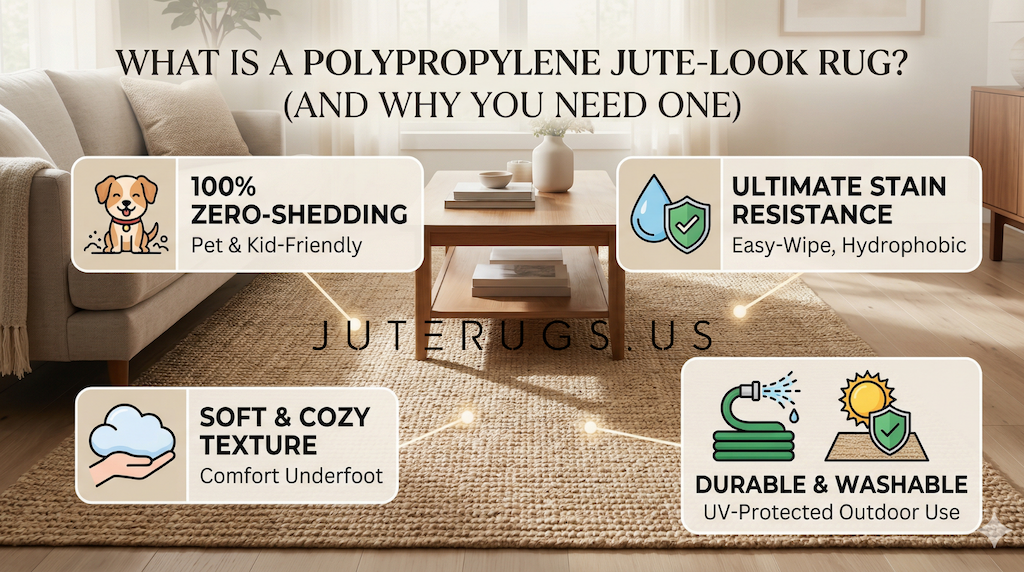 Polypropylene Rung What is a Polypropylene Jute-Look Rug? | Ultimate Guide – juterugs.us