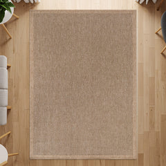 Fiora Natural 1 Jute-Look Area Rug | Hose & Go Cleaning