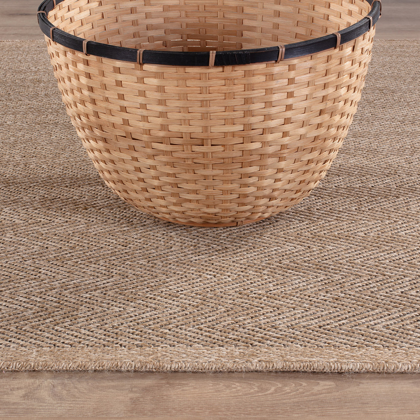 Fiora Natural 1 Jute-Look Area Rug | Hose & Go Cleaning