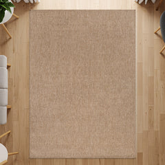 Fiora Natural 2 Jute-Look Rug | Zero-Stress Decor