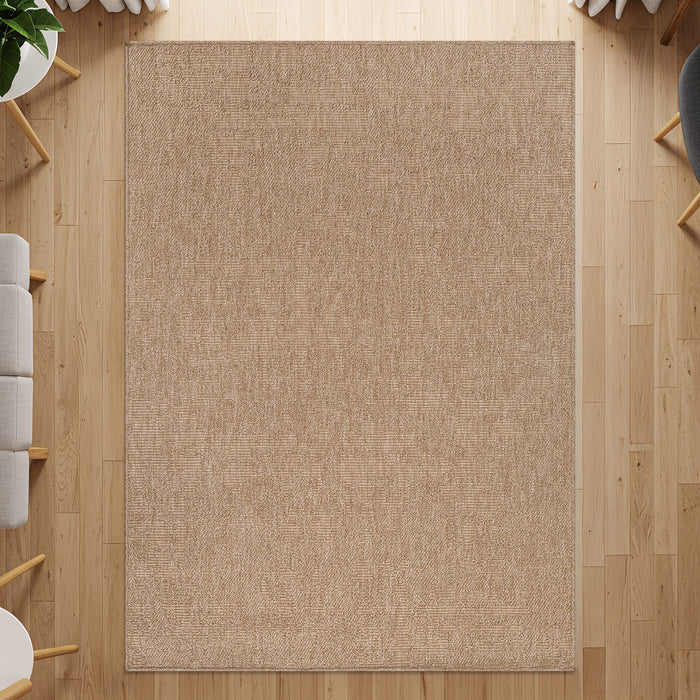 Fiora Natural 2 Jute-Look Rug | Zero-Stress Decor