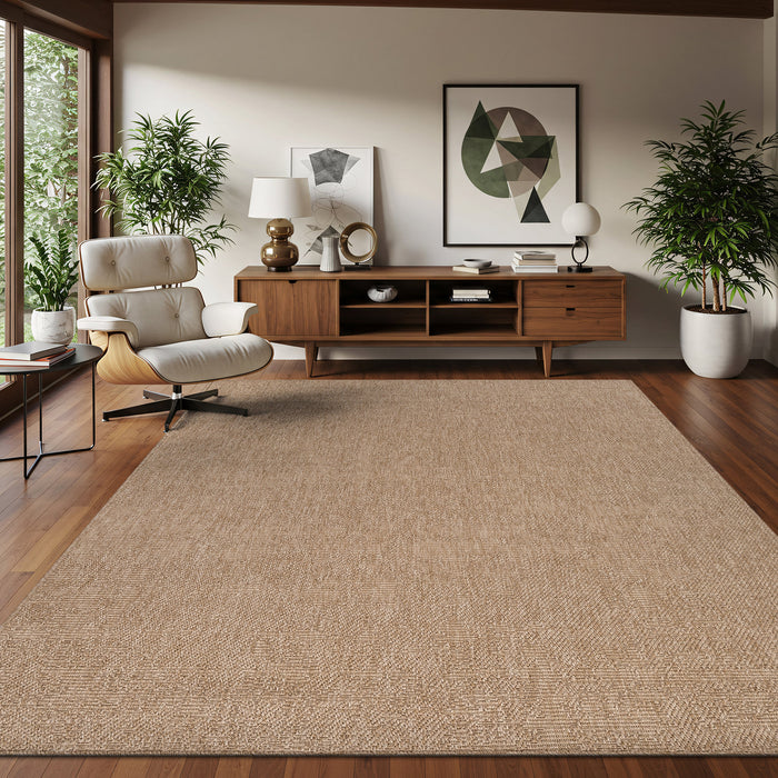 Fiora Natural 2 Jute-Look Rug | Zero-Stress Decor