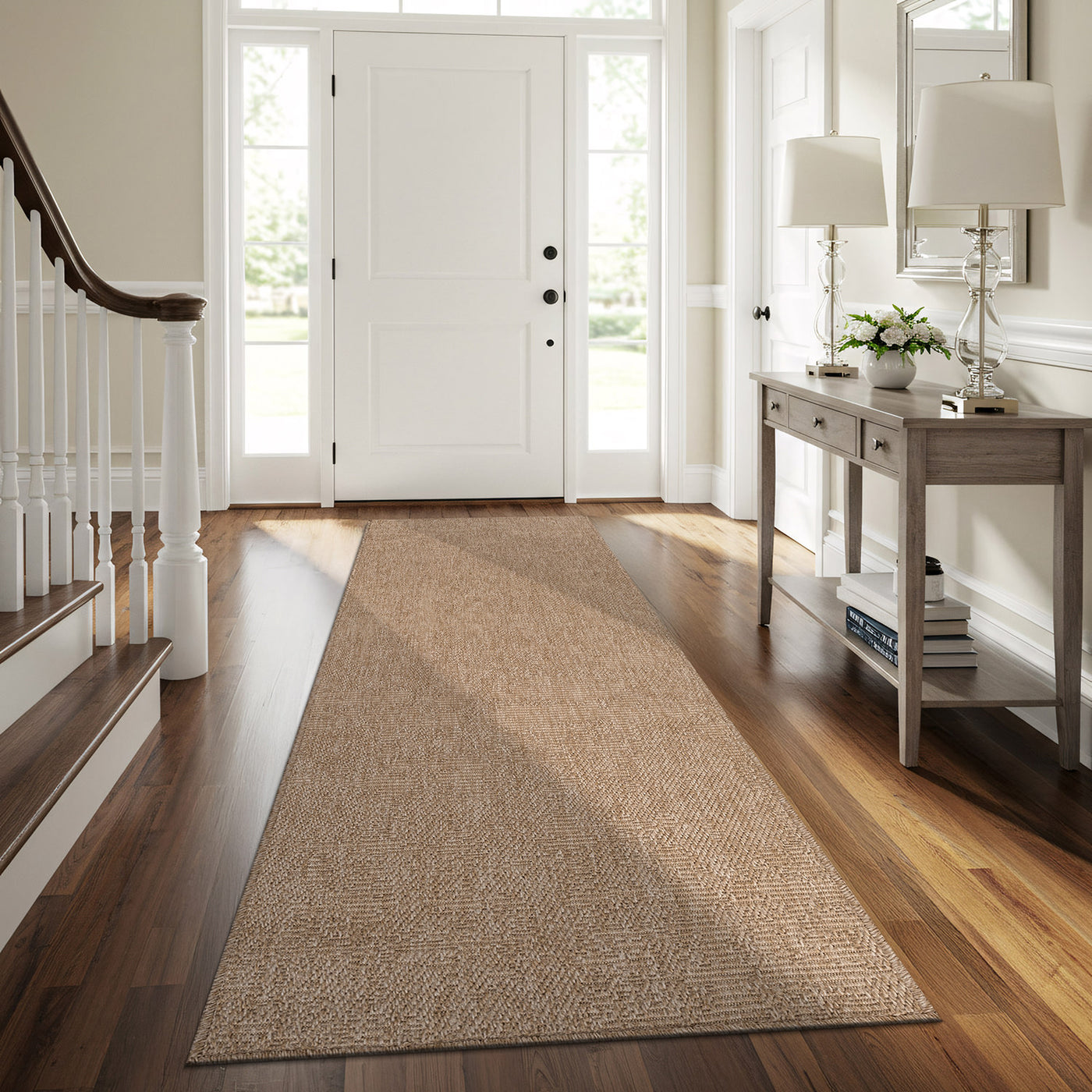 Fiora Natural 2 Jute-Look Rug | Zero-Stress Decor