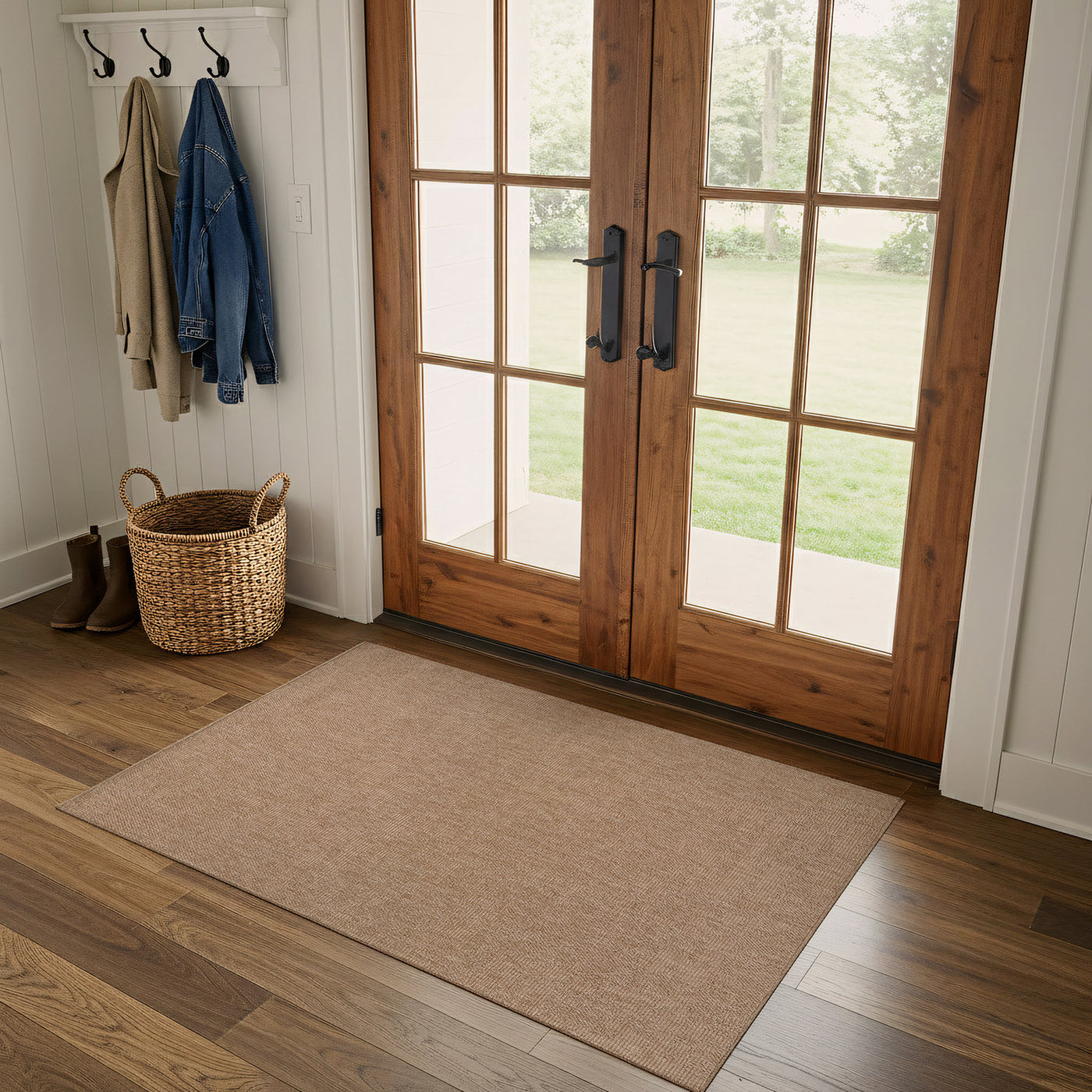 Fiora Natural 2 Jute-Look Rug | Zero-Stress Decor