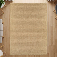Luma Gold Easy Jute-Look Rug | Indoor/Outdoor Washable
