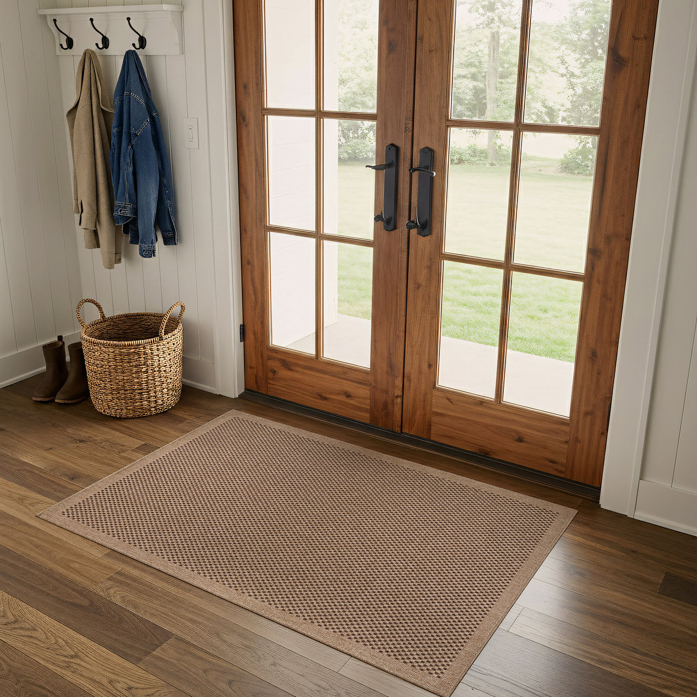 Fiora Natural 3 Jute-Look Rug | Pet-Friendly Texture