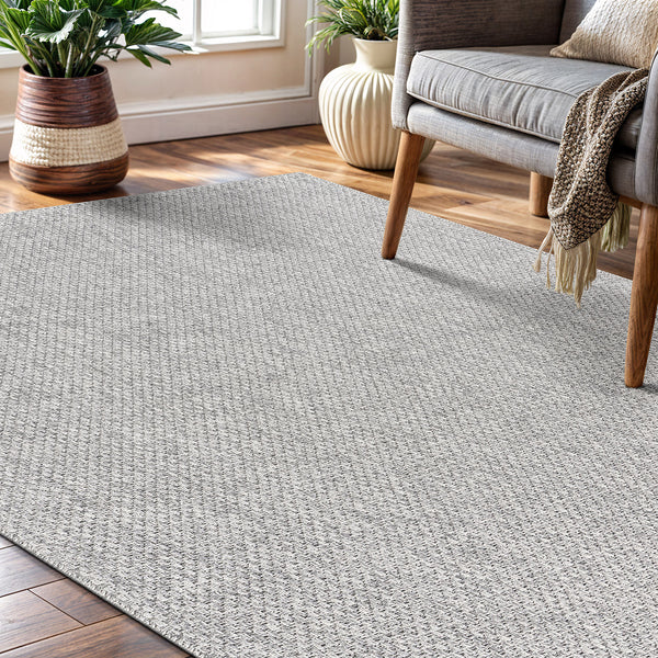 Gray Easy Jute Rug