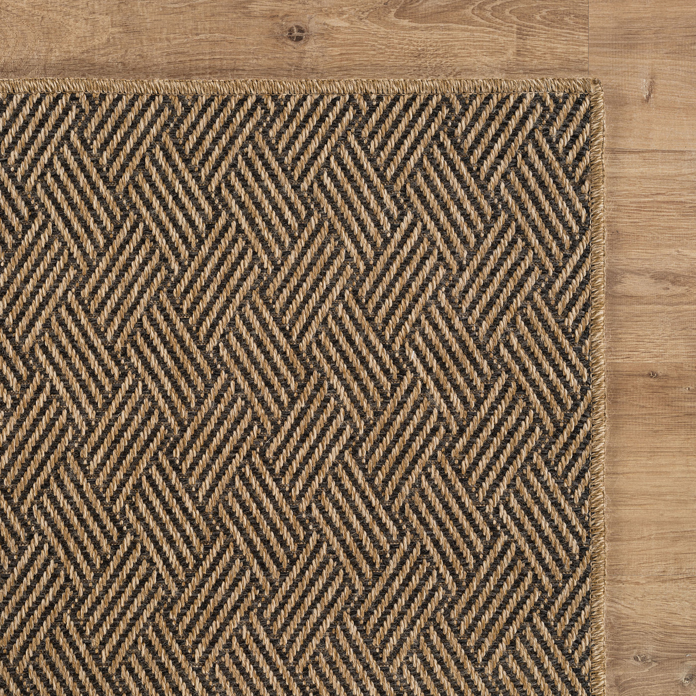 Woolen Natural Easy Jute-Look Rug | Indoor/Outdoor Washable