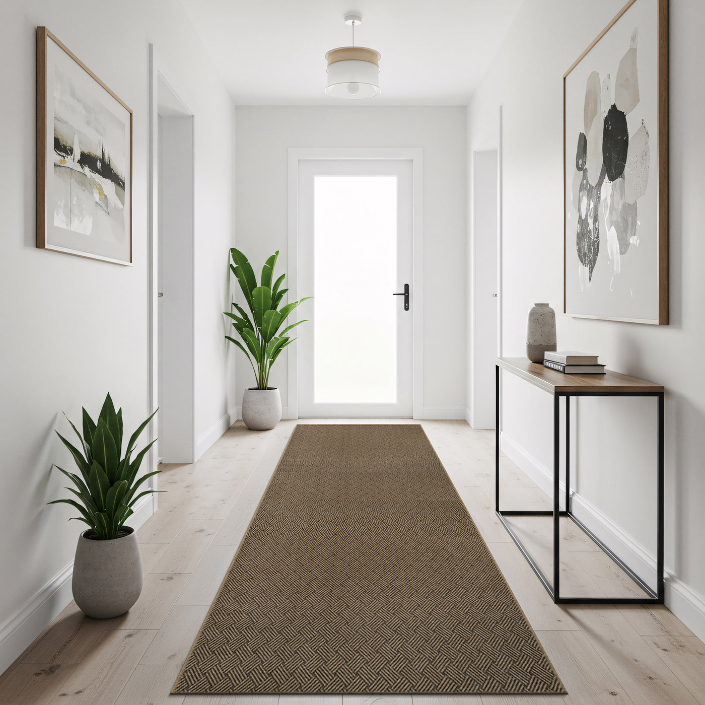 Woolen Natural Easy Jute-Look Rug | Indoor/Outdoor Washable