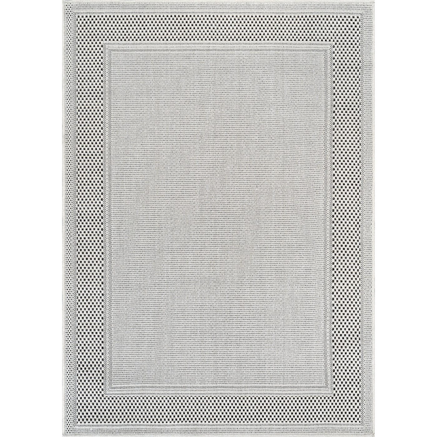Fiora Bone 6 Jute-Look Rug | Indoor/Outdoor Elegance