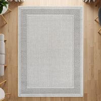Fiora Bone 6 Jute-Look Rug | Indoor/Outdoor Elegance