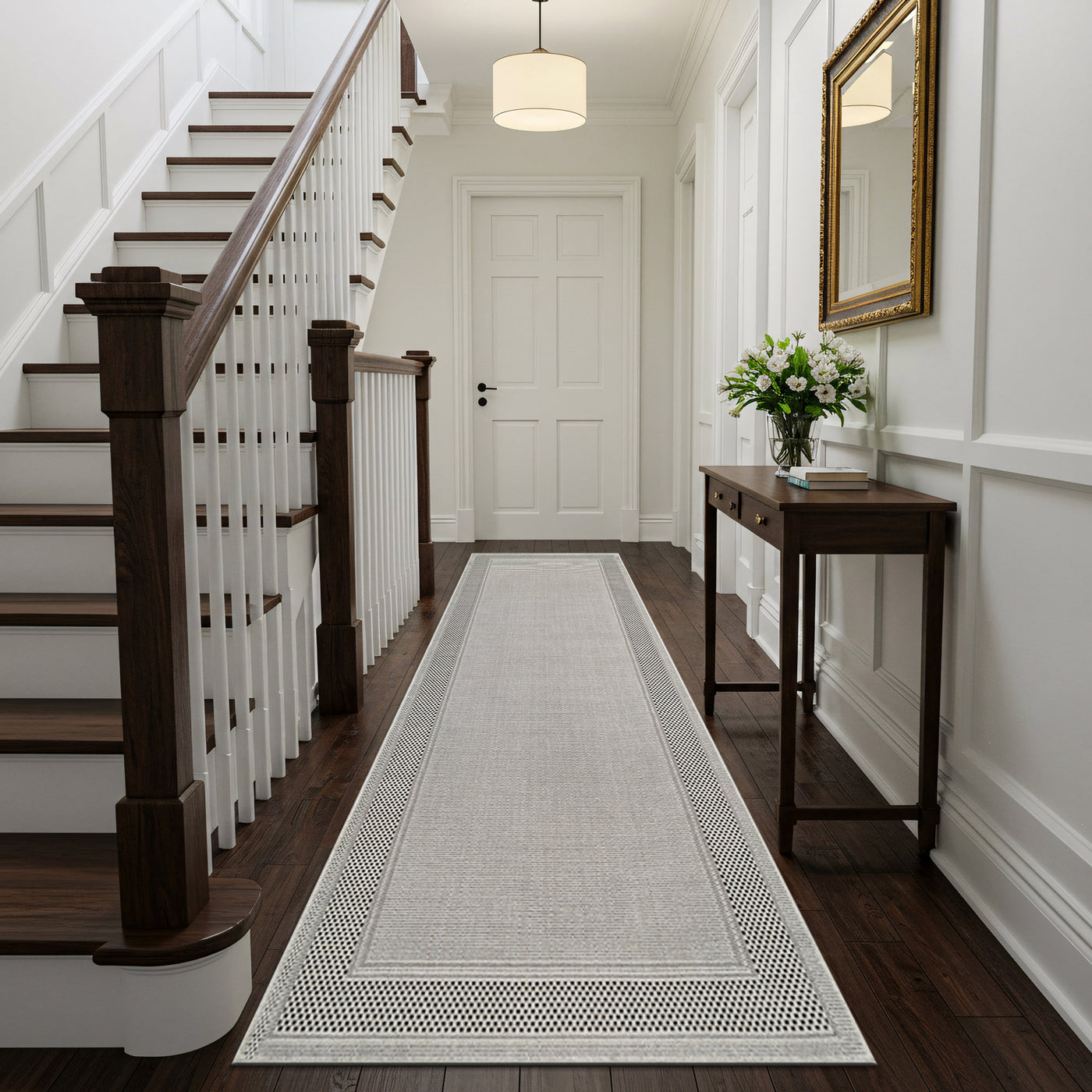 Fiora Bone 6 Jute-Look Rug | Indoor/Outdoor Elegance