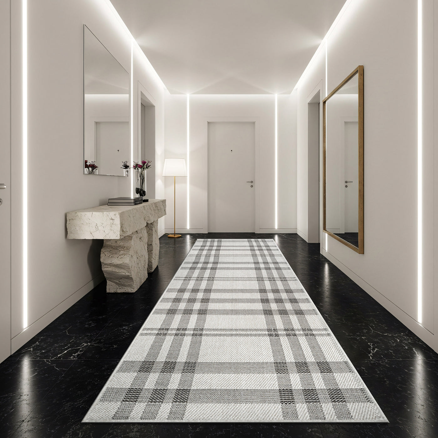 Fiora Bone 7 Jute-Look Rug | Indoor/Outdoor Elegance