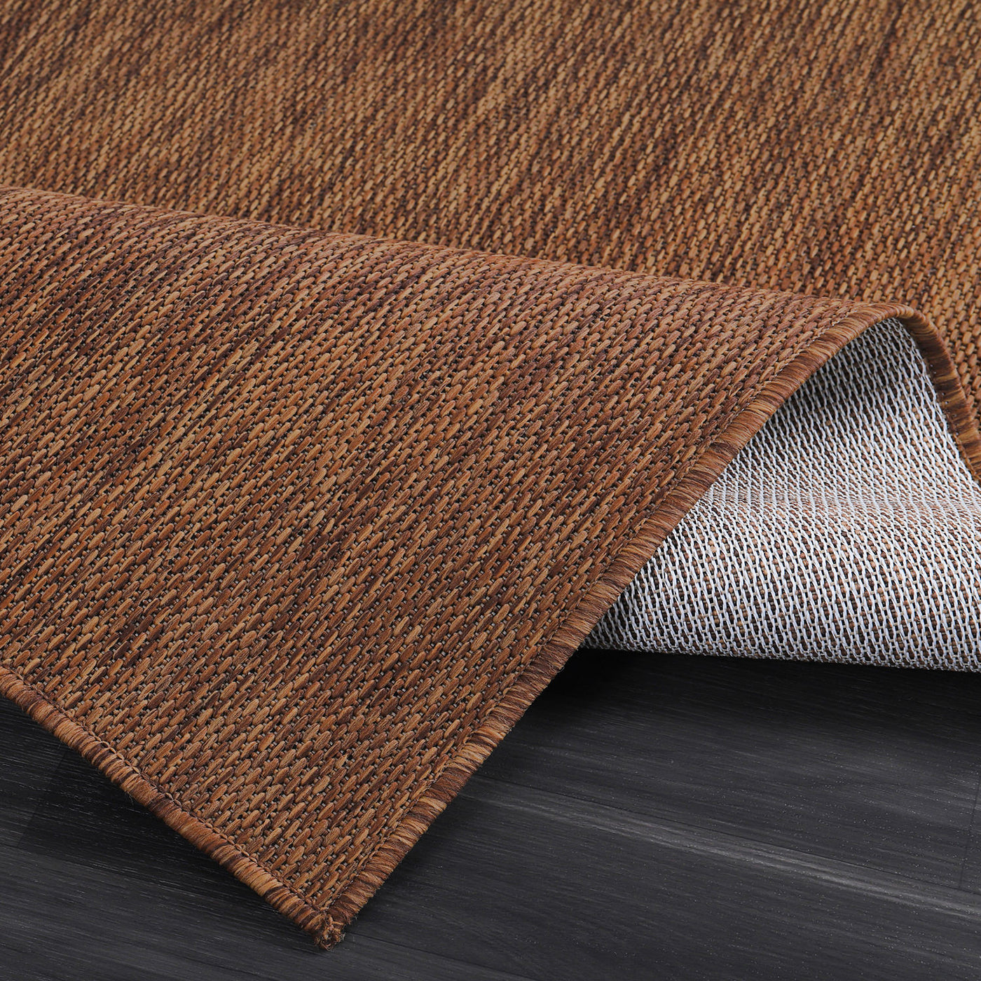 Alora Gold Outdoor Area Rug | Sun-Resistant Patio Decor