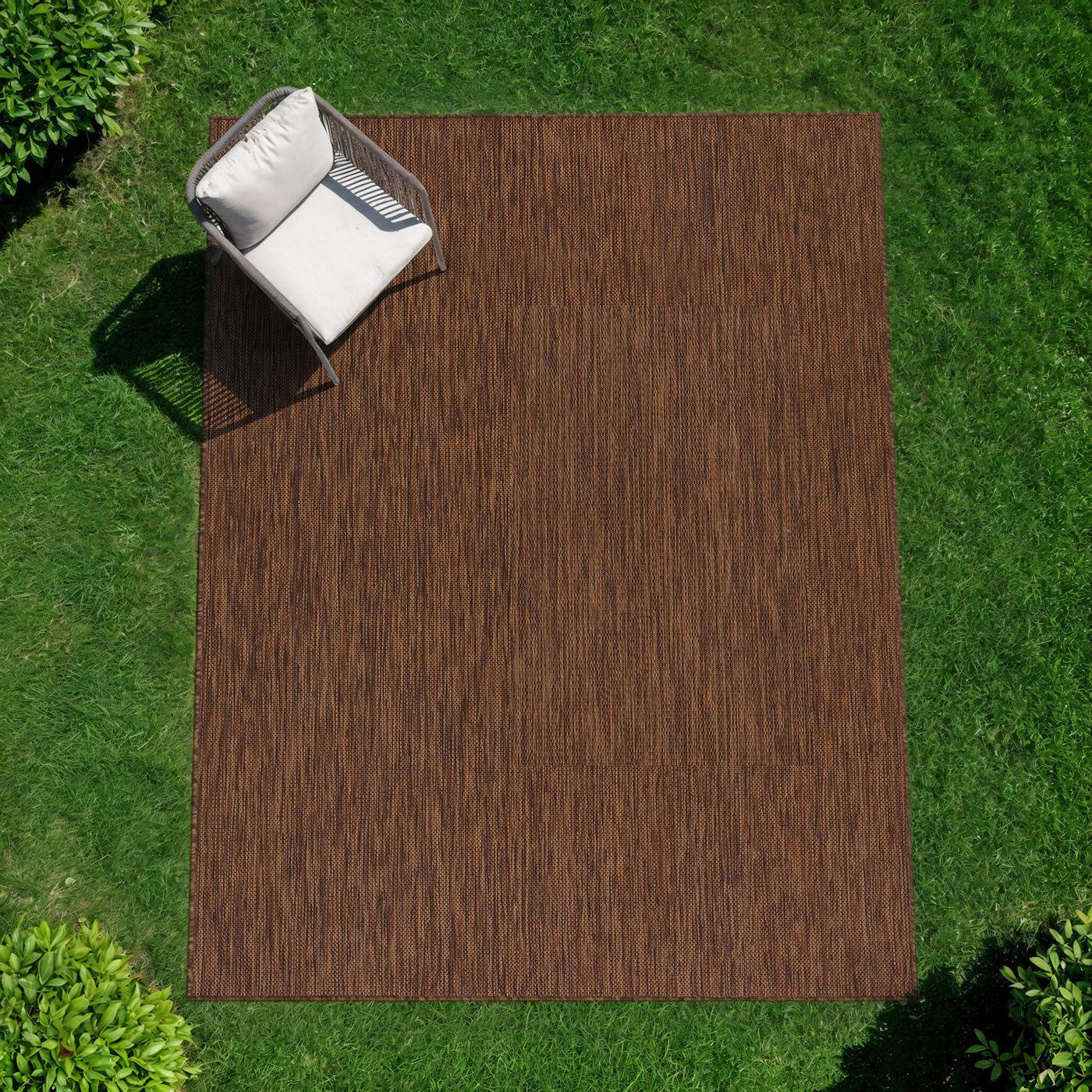 Alora Gold Outdoor Area Rug | Sun-Resistant Patio Decor