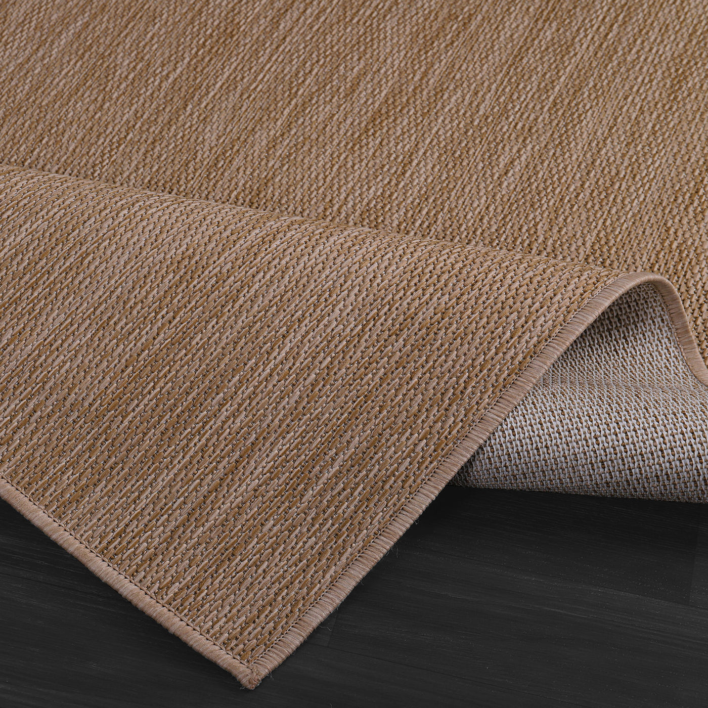 Alora Jute Outdoor Area Rug | Weatherproof & Washable