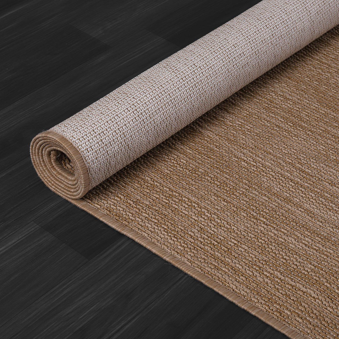 Alora Jute Outdoor Area Rug | Weatherproof & Washable