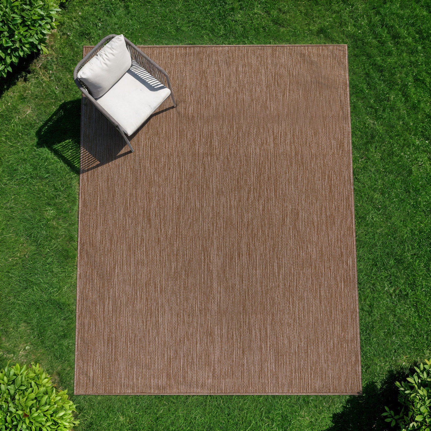 Alora Jute Outdoor Area Rug | Weatherproof & Washable