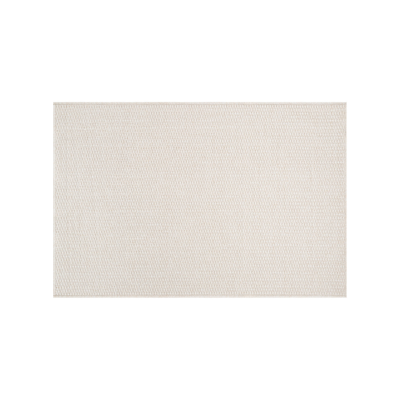 Woolen Bone Jute-Look Area Rug | Bright & Washable