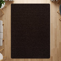Diem Non-Slip Area Rug Brown