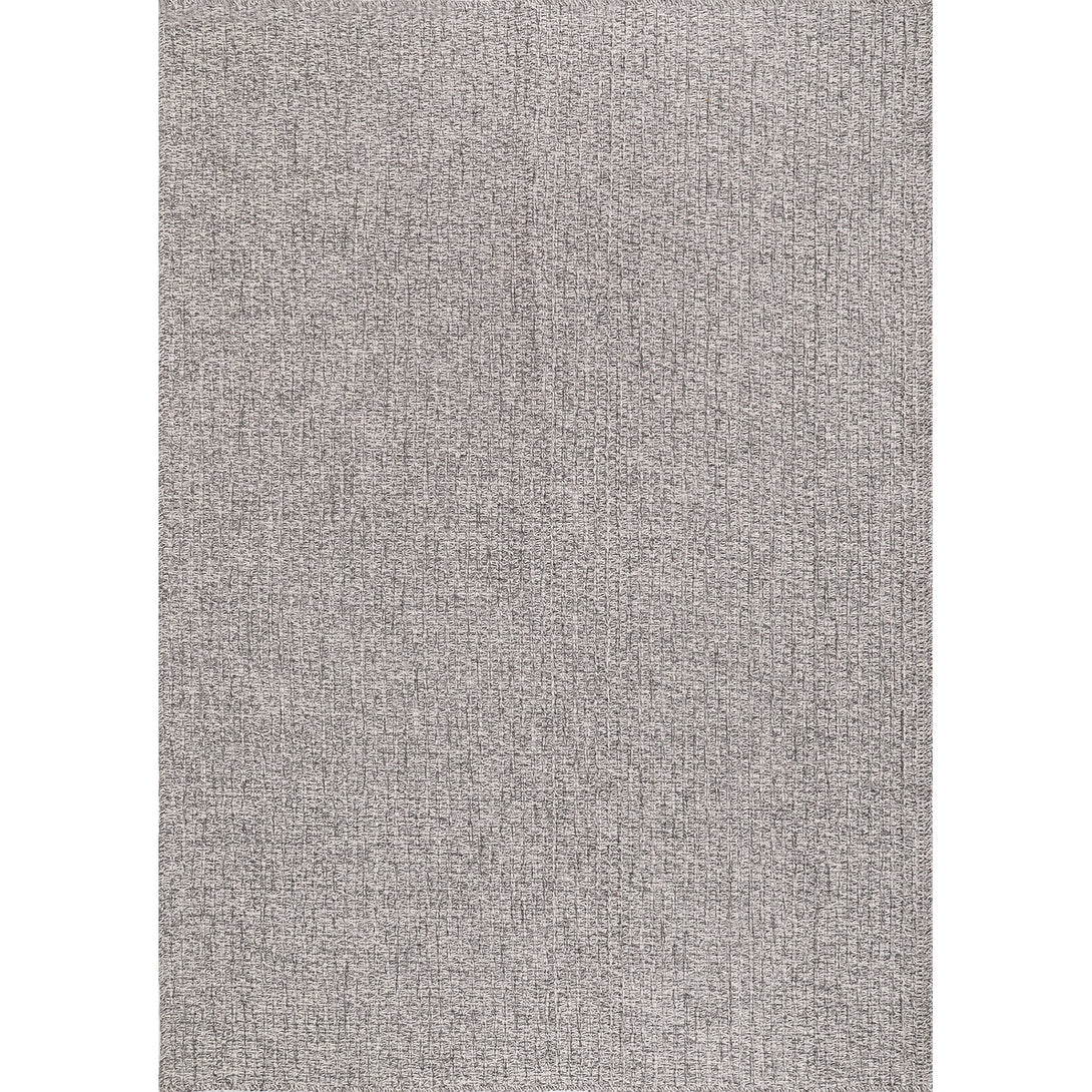 Simple Grey Rug Woolen Gray Easy Jute-Look Rug | Easy Care Indoor & Outdoor – juterugs.us