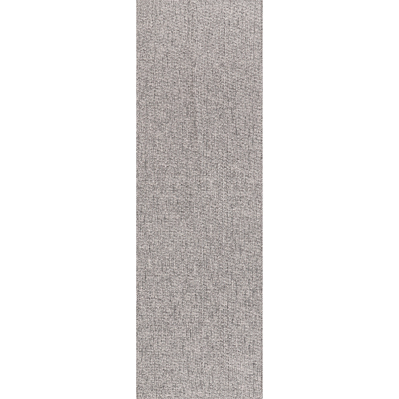 Woolen Gray Easy Jute-Look Rug | Easy Care Indoor & Outdoor