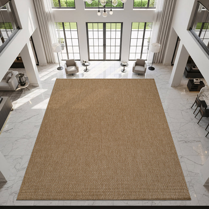 Jorena Natural Jute-Look Rug | Indoor & Outdoor | JuteRugs.us