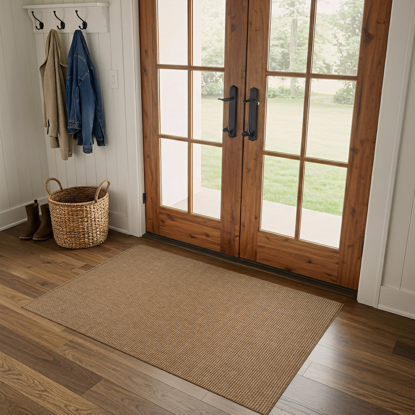 Jorena Natural Jute-Look Rug | Indoor & Outdoor | JuteRugs.us
