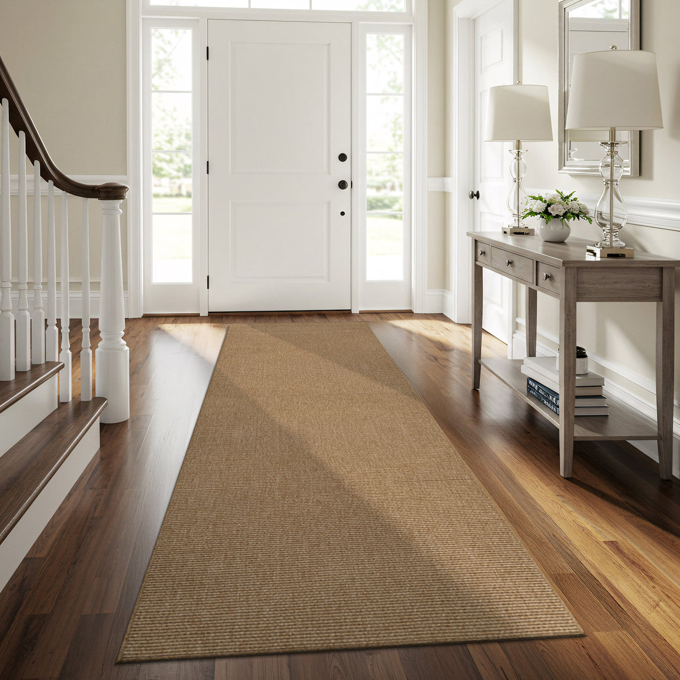 Jorena Natural Jute-Look Rug | Indoor & Outdoor | JuteRugs.us