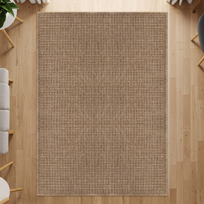 Royce Natural Jute-Look Area Rug | Timeless Rustic Charm