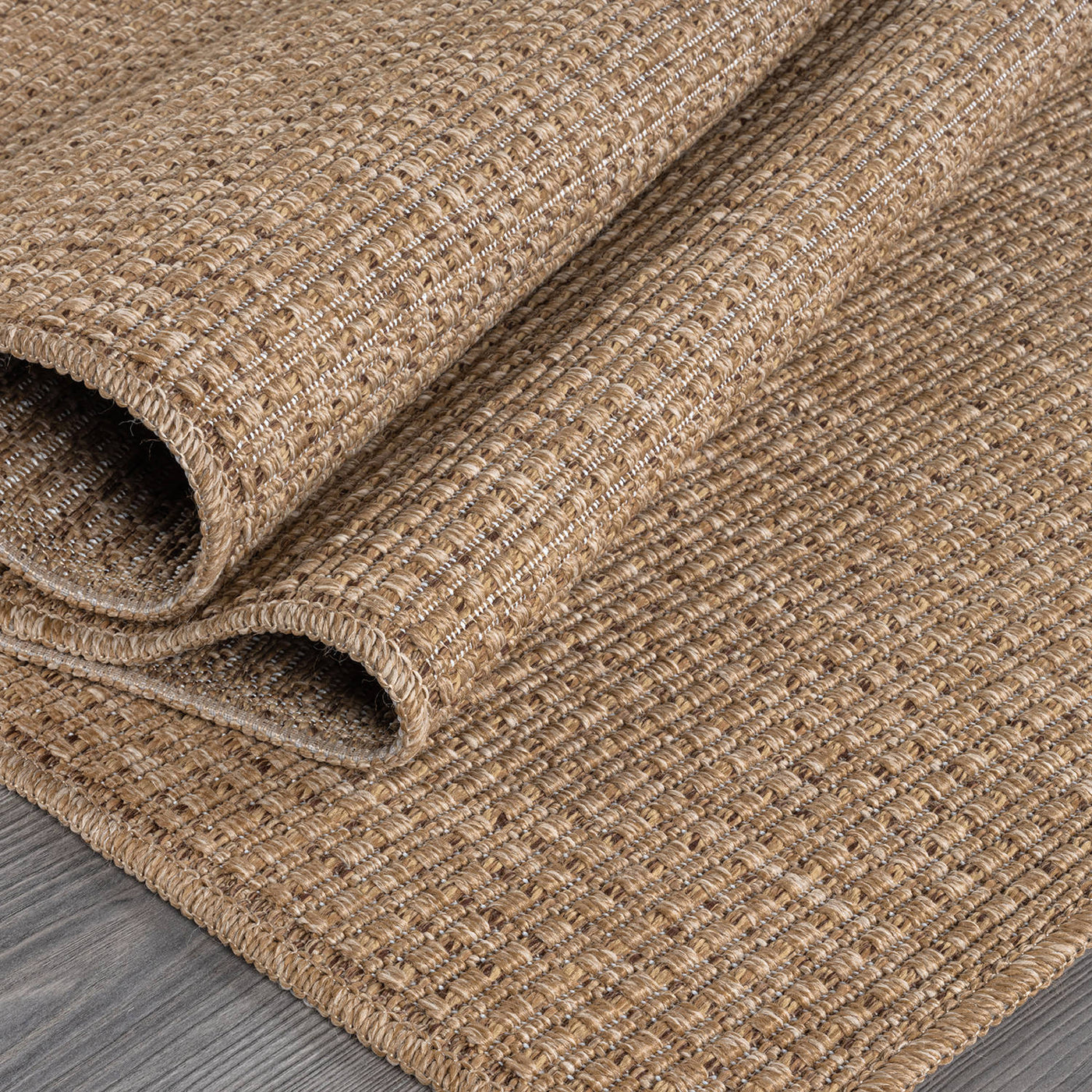 Royce Natural Jute-Look Area Rug | Timeless Rustic Charm
