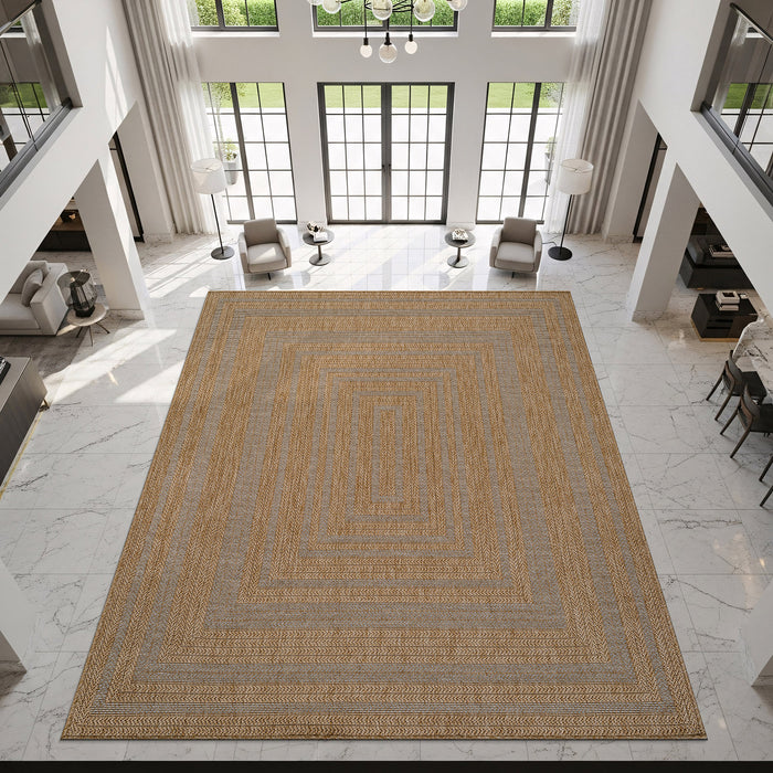 Royce Natural 4 Jute-Look Rug | Soft Yet Indestructible