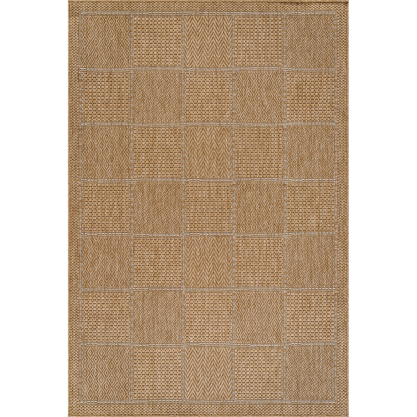 Royce Natural 5 Rug | Fade-Resistant Indoor/Outdoor