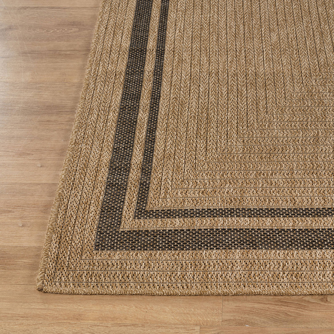 Royce Natural 6 Jute-Look Area Rug | Earthy Texture – juterugs.us
