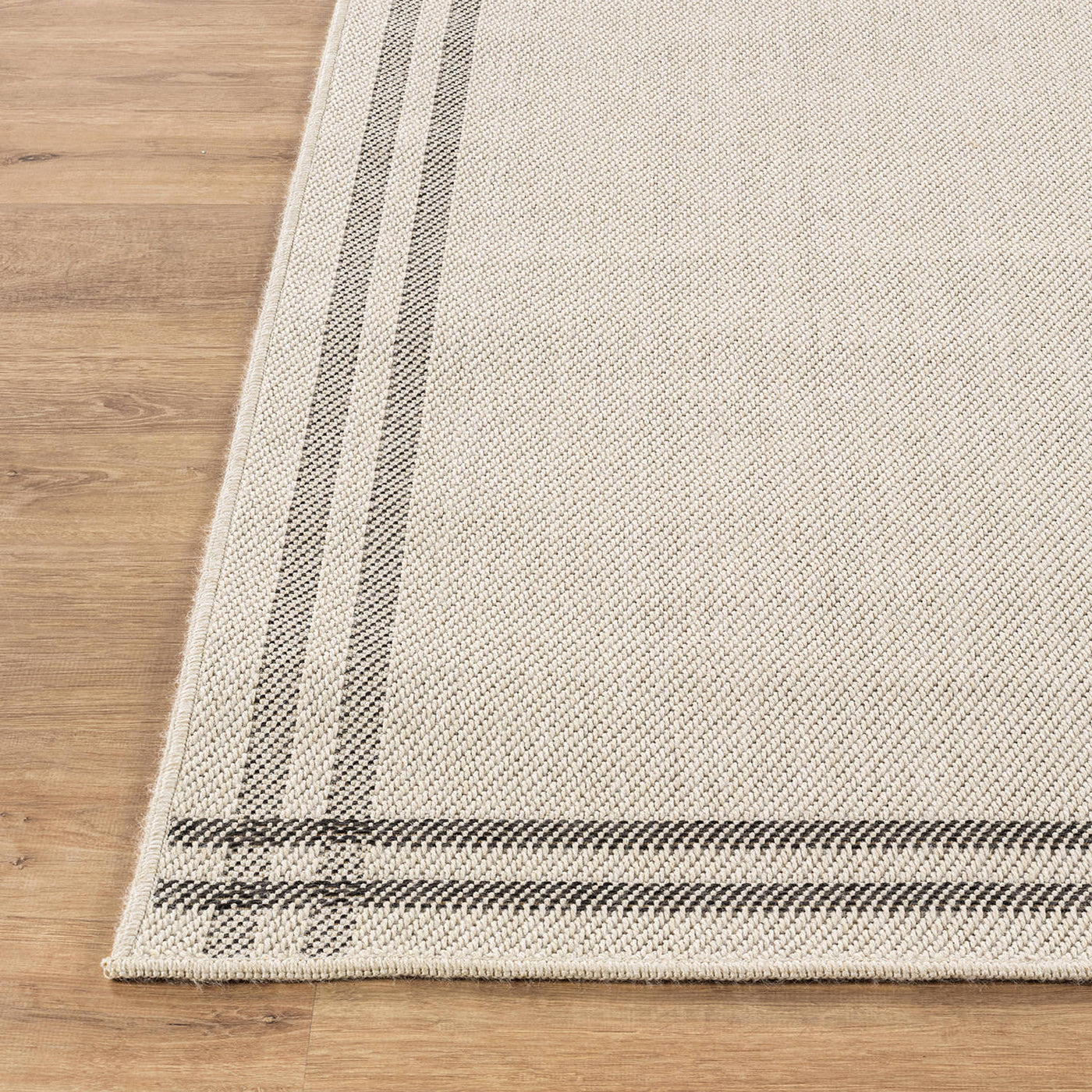 Woolen Bone 7 Washable Jute-Look Rug | Minimalist Decor