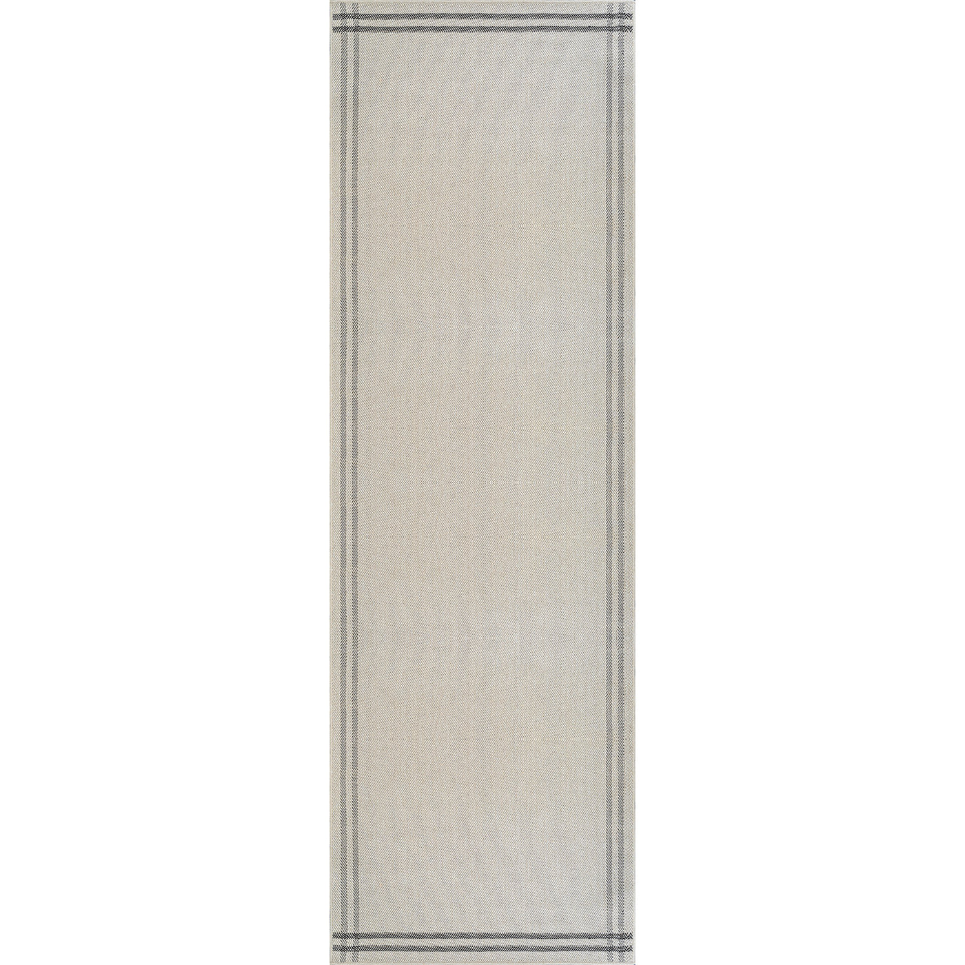 Woolen Bone 7 Washable Jute-Look Rug | Minimalist Decor
