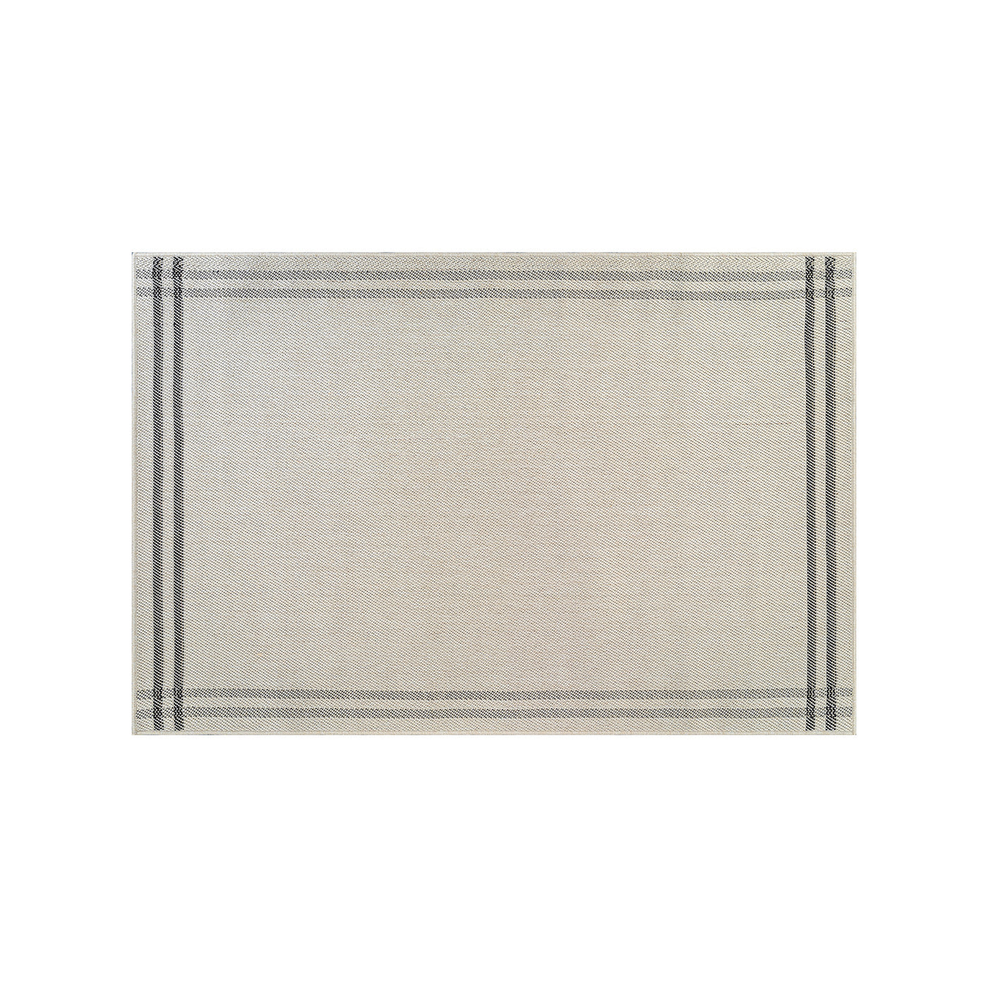 Woolen Bone 7 Washable Jute-Look Rug | Minimalist Decor
