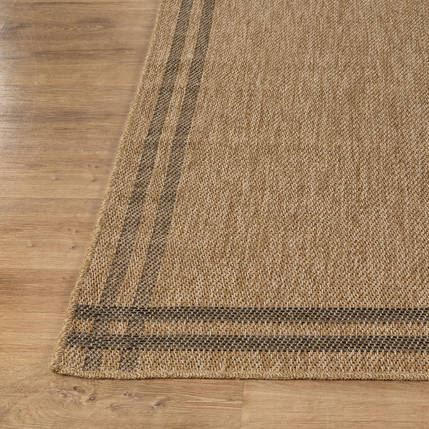 Woolen Natural 7 Indoor/Outdoor Rug | Rustic Jute Style