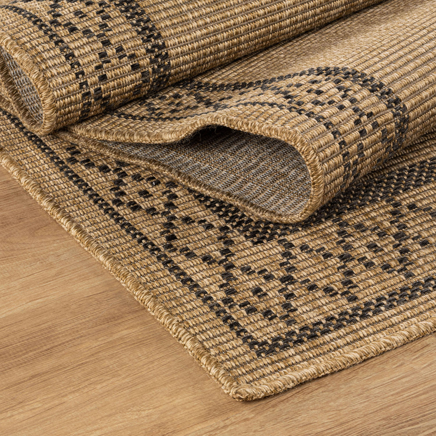 Woolen Natural Easy Jute-Look Area Rug | Pet-Friendly & Durable