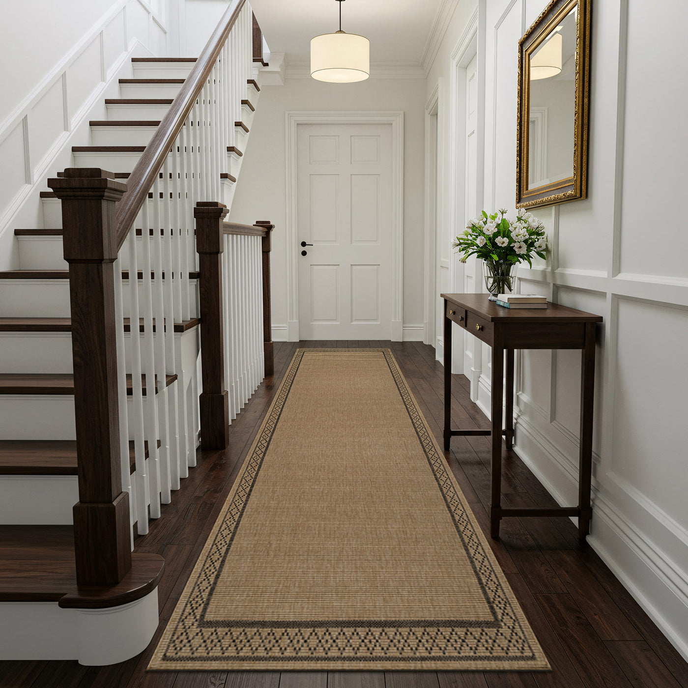 Woolen Natural Easy Jute-Look Area Rug | Pet-Friendly & Durable